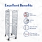 Rk Bakeware China Foodservice 36527 Commercial 20 Tier Aluminium Sheet Pan Rack Bun Pan Rack